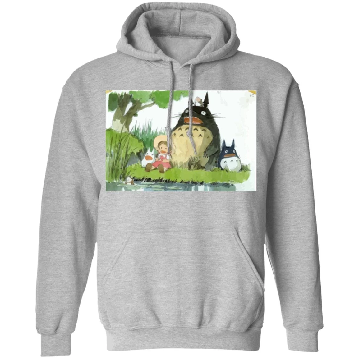 My Neighbor Totoro Picnic Fanart Hoodie Unisex 11 My Neighbor Totoro Picnic Fanart Hoodie Unisex - Image 9