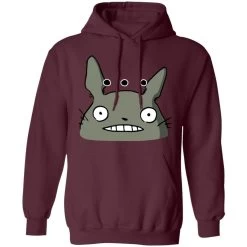 Totoro Poker Face Hoodie Unisex -Ghibli Shop redirect12102020051212 7