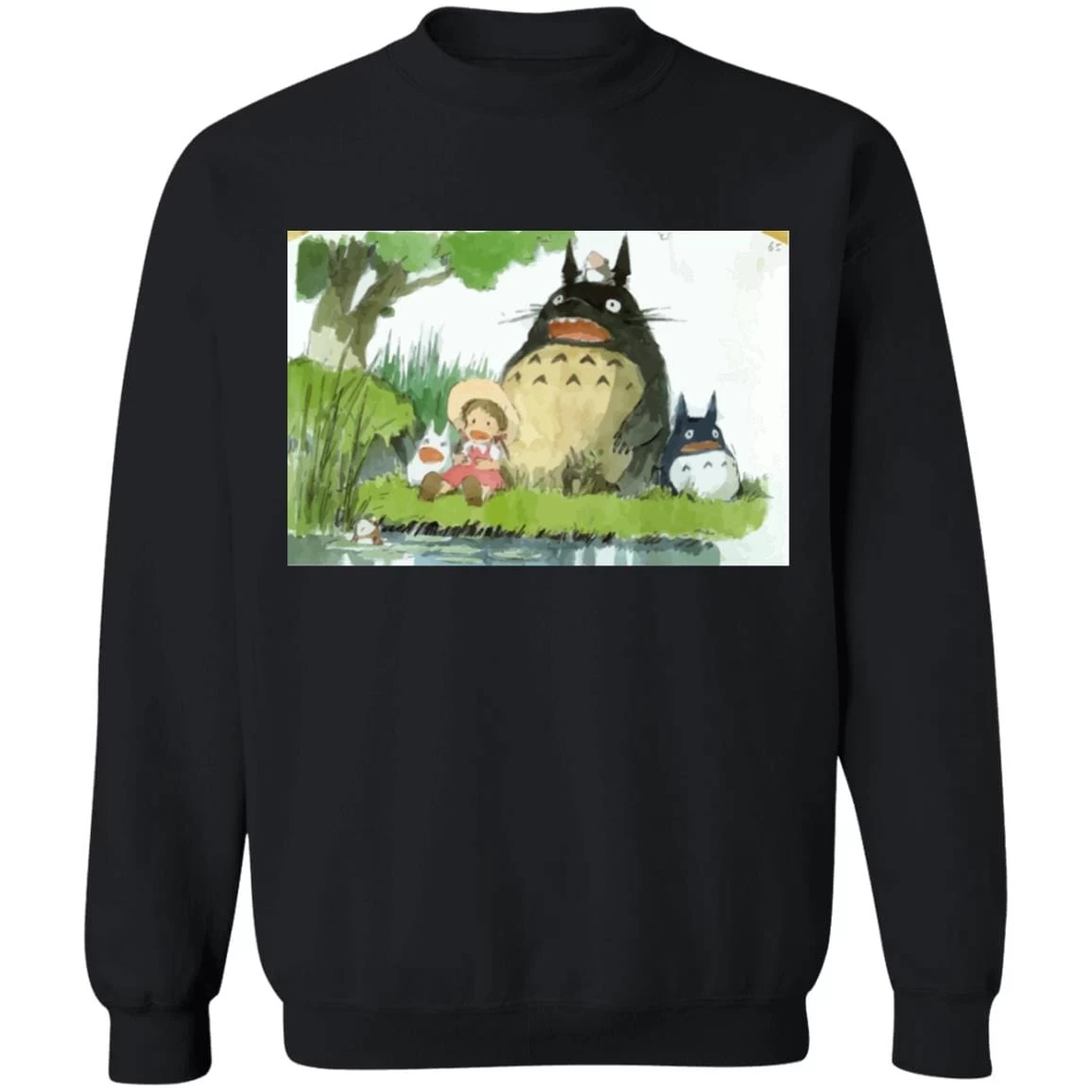 My Neighbor Totoro Picnic Fanart Sweatshirt Unisex 13 My Neighbor Totoro Picnic Fanart Sweatshirt Unisex - Image 11