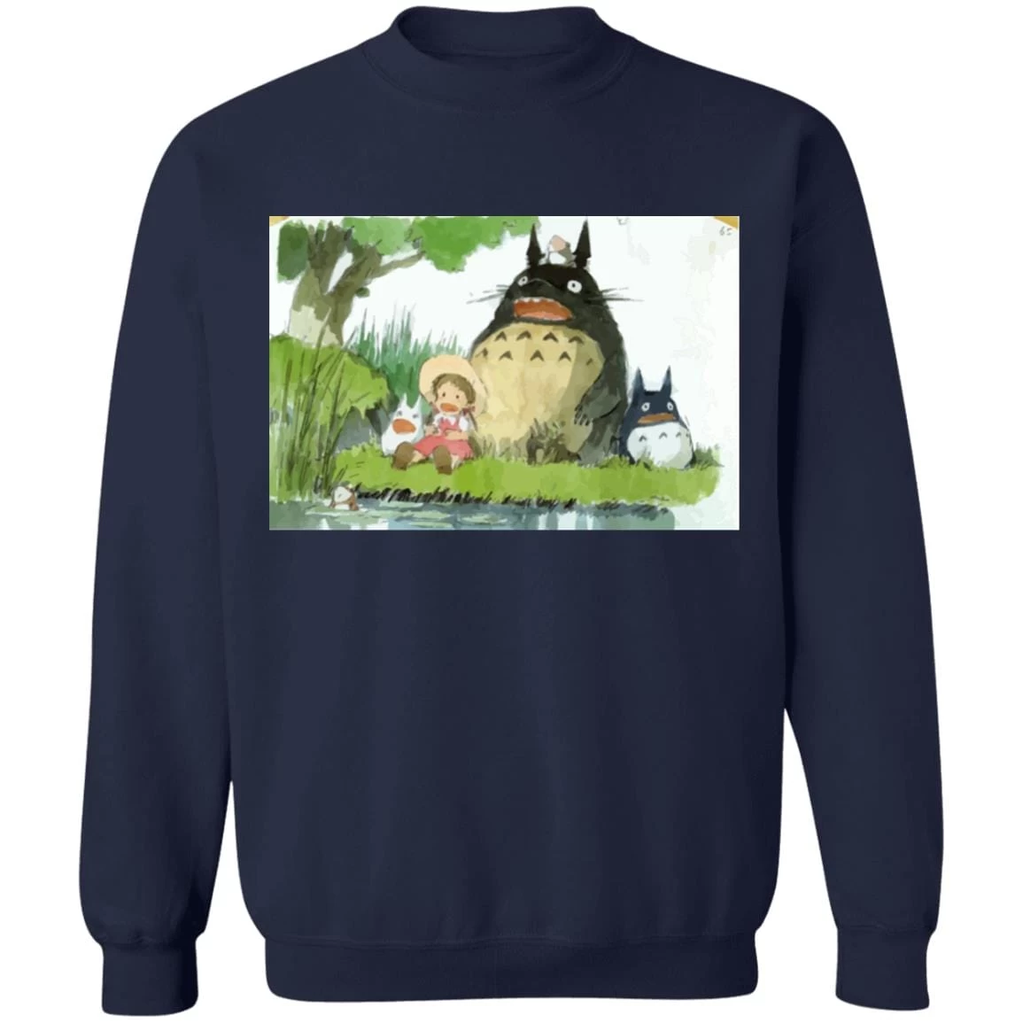 My Neighbor Totoro Picnic Fanart Sweatshirt Unisex 6 My Neighbor Totoro Picnic Fanart Sweatshirt Unisex - Image 4