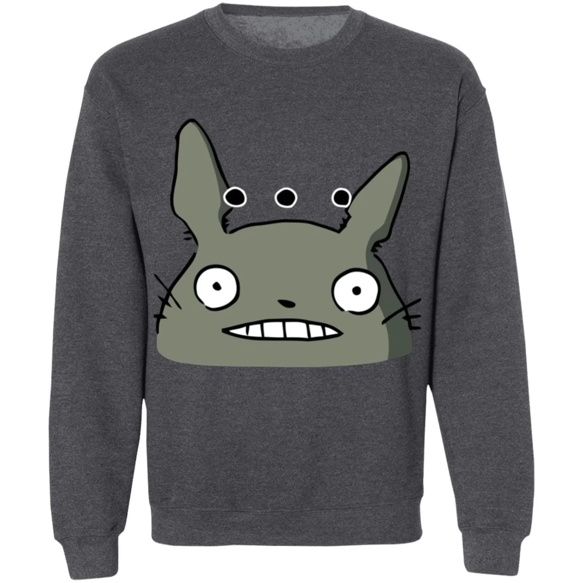 Totoro Poker Face Sweatshirt Unisex 17 Totoro Poker Face Sweatshirt Unisex - Image 15