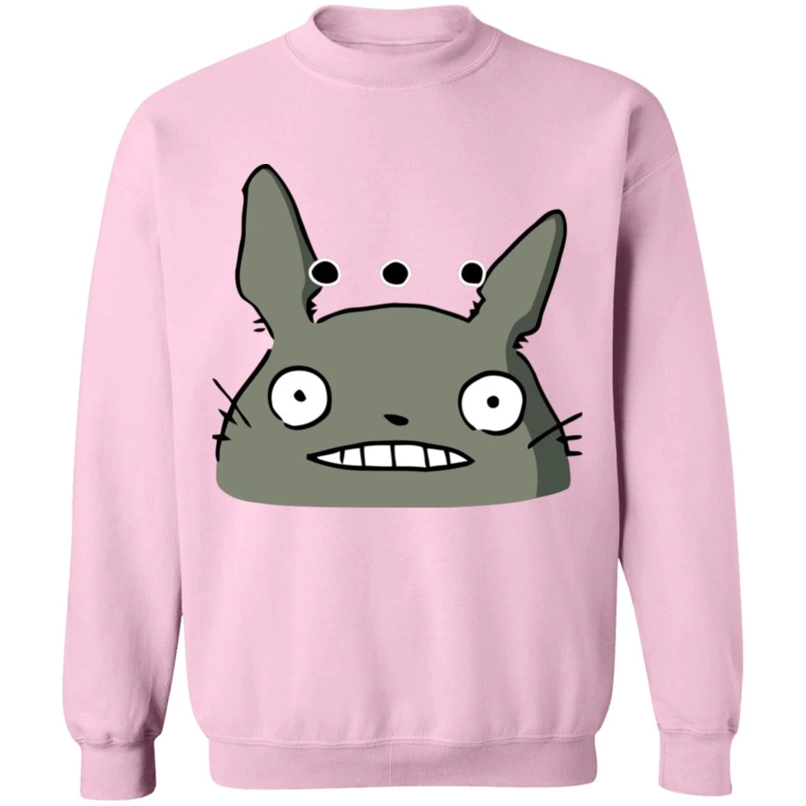 Totoro Poker Face Sweatshirt Unisex 10 Totoro Poker Face Sweatshirt Unisex - Image 8