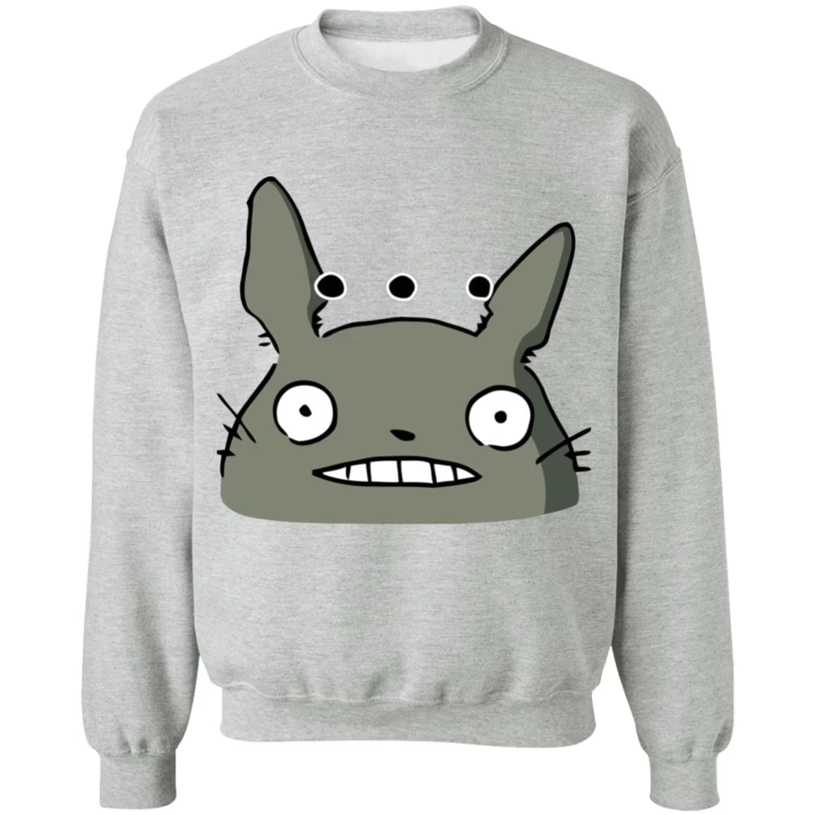 Totoro Poker Face Sweatshirt Unisex 11 Totoro Poker Face Sweatshirt Unisex - Image 9
