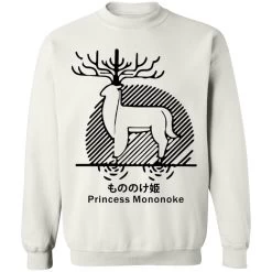Princess Mononoke – Shishigami Line Art Sweatshirt Unisex -Ghibli Shop redirect12102020061228 1 1