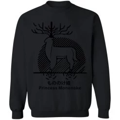 Princess Mononoke – Shishigami Line Art Sweatshirt Unisex -Ghibli Shop redirect12102020061228 2 1