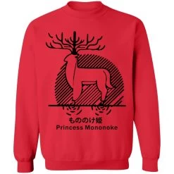 Princess Mononoke – Shishigami Line Art Sweatshirt Unisex -Ghibli Shop redirect12102020061228 5