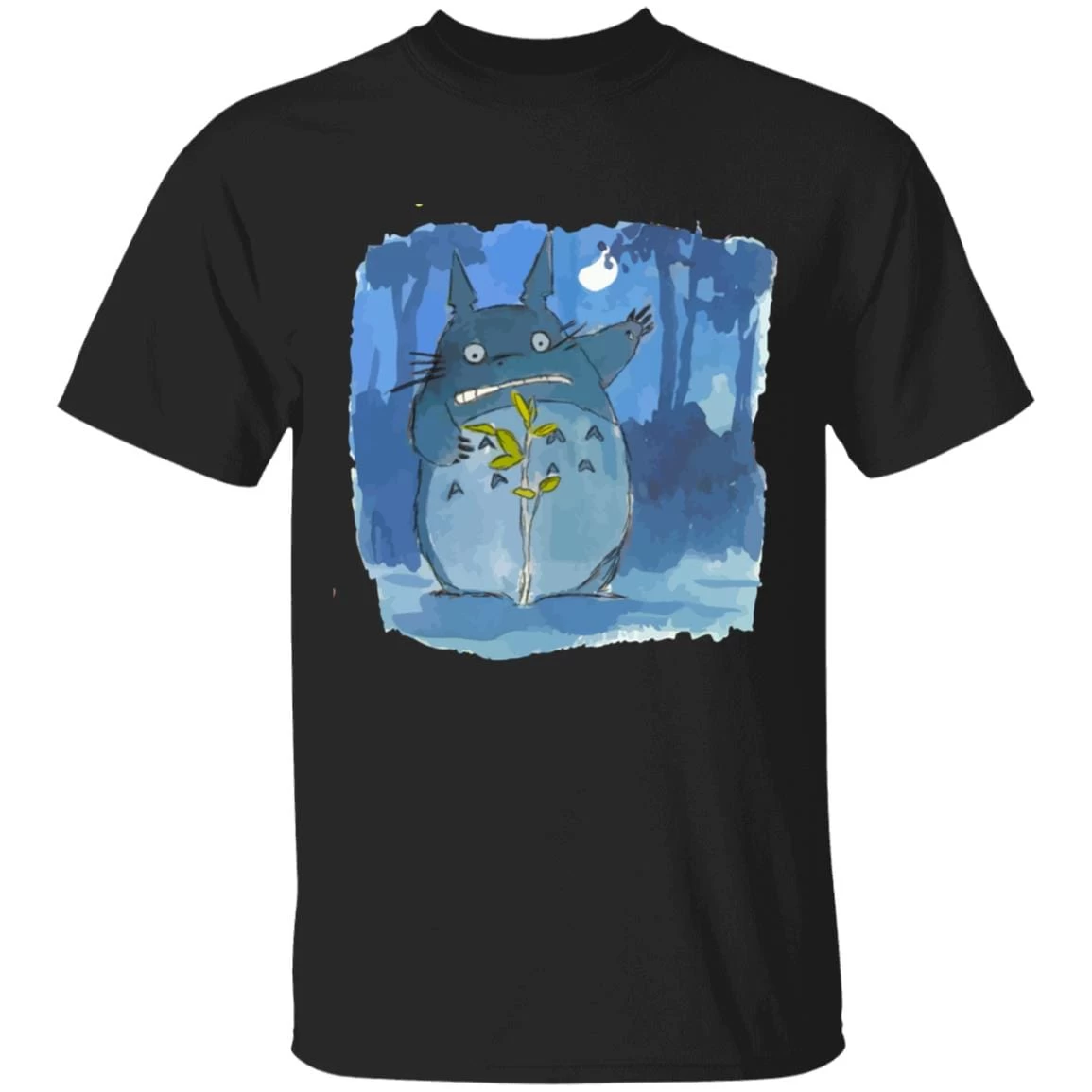 My Neighbor Totoro – Midnight Planting T Shirt Unisex 4 My Neighbor Totoro – Midnight Planting T Shirt Unisex - Image 2