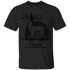 Princess Mononoke – Shishigami Line Art T Shirt Unisex -Ghibli Shop redirect12102020061247 6 1