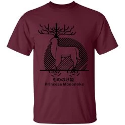 Princess Mononoke – Shishigami Line Art T Shirt Unisex -Ghibli Shop redirect12102020061247 9 1