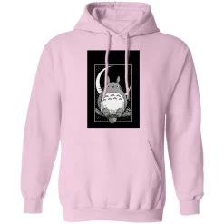 My Neighbor Totoro By The Moon Black & White Hoodie Unisex -Ghibli Shop redirect12102020081203 6