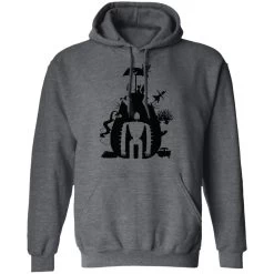 Studio Ghibli Black & White Art Compilation Hoodie Unisex -Ghibli Shop redirect12102020081214 4