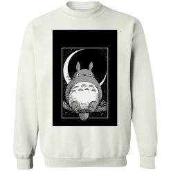 My Neighbor Totoro By The Moon Black & White Sweatshirt Unisex 28 My Neighbor Totoro By The Moon Black & White Sweatshirt Unisex -Ghibli Shop redirect12102020081220 1 1