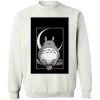My Neighbor Totoro By The Moon Black & White Sweatshirt Unisex 1 My Neighbor Totoro By The Moon Black & White Sweatshirt Unisex -Ghibli Shop redirect12102020081220 1