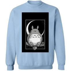 My Neighbor Totoro By The Moon Black & White Sweatshirt Unisex 34 My Neighbor Totoro By The Moon Black & White Sweatshirt Unisex -Ghibli Shop redirect12102020081221 2