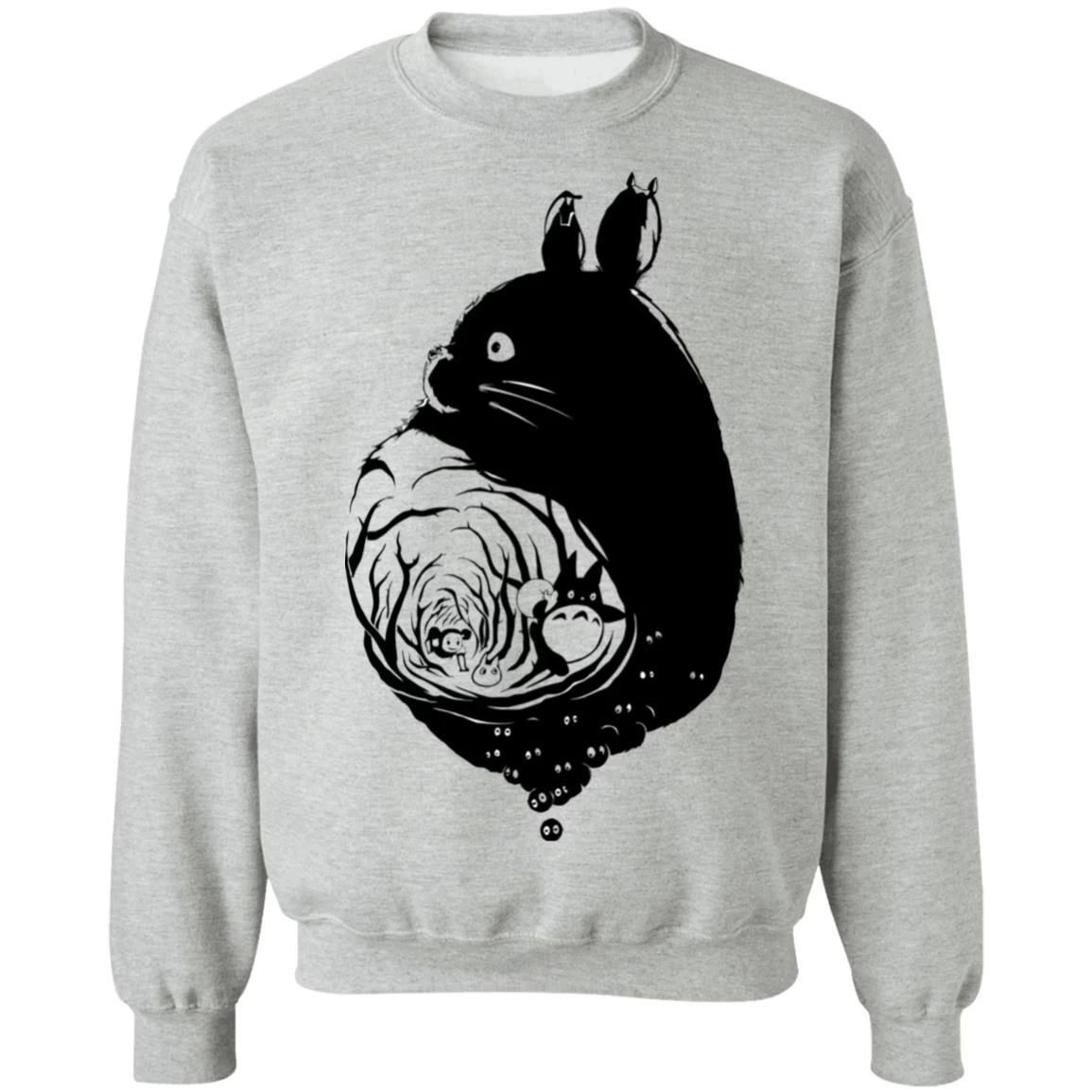 My Neighbor Totoro – Into The Forest Sweatshirt Unisex 11 My Neighbor Totoro – Into The Forest Sweatshirt Unisex - Image 9