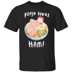 Ponyo Loves Ham T Shirt 29 Ponyo Loves Ham T Shirt -Ghibli Shop redirect12102020081230 2 1