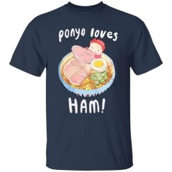 Ponyo Loves Ham T Shirt 33 Ponyo Loves Ham T Shirt -Ghibli Shop redirect12102020081230 6 1