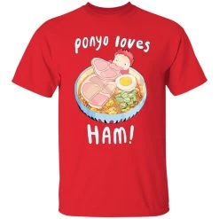 Ponyo Loves Ham T Shirt 34 Ponyo Loves Ham T Shirt -Ghibli Shop redirect12102020081230 7 1