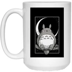 My Neighbor Totoro By The Moon Black & White Mug -Ghibli Shop redirect12102020081238 1 1