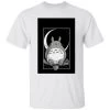 My Neighbor Totoro By The Moon Black & White T Shirt Unisex 1 My Neighbor Totoro By The Moon Black & White T Shirt Unisex -Ghibli Shop redirect12102020081240 1