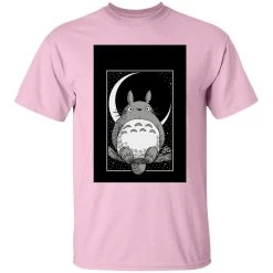 My Neighbor Totoro By The Moon Black & White T Shirt Unisex -Ghibli Shop redirect12102020081241 1 1