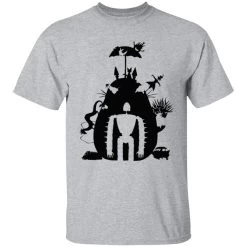 Studio Ghibli Black & White Art Compilation T Shirt Unisex -Ghibli Shop redirect12102020081250 8
