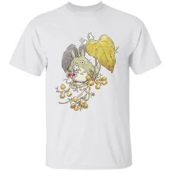 Mini Totoro And The Leaves T Shirt -Ghibli Shop redirect12102021061223 1 1