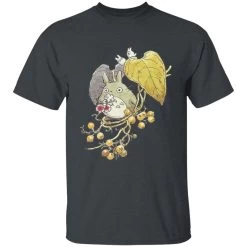 Mini Totoro And The Leaves T Shirt -Ghibli Shop redirect12102021061223 3