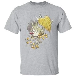 Mini Totoro And The Leaves T Shirt -Ghibli Shop redirect12102021061223 8