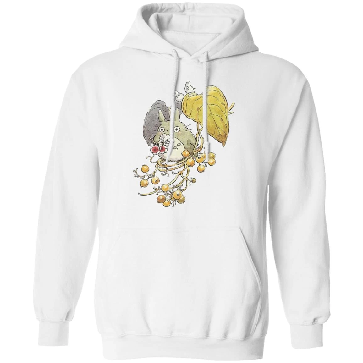 Mini Totoro And The Leaves Hoodie 20 Mini Totoro And The Leaves Hoodie - Image 18