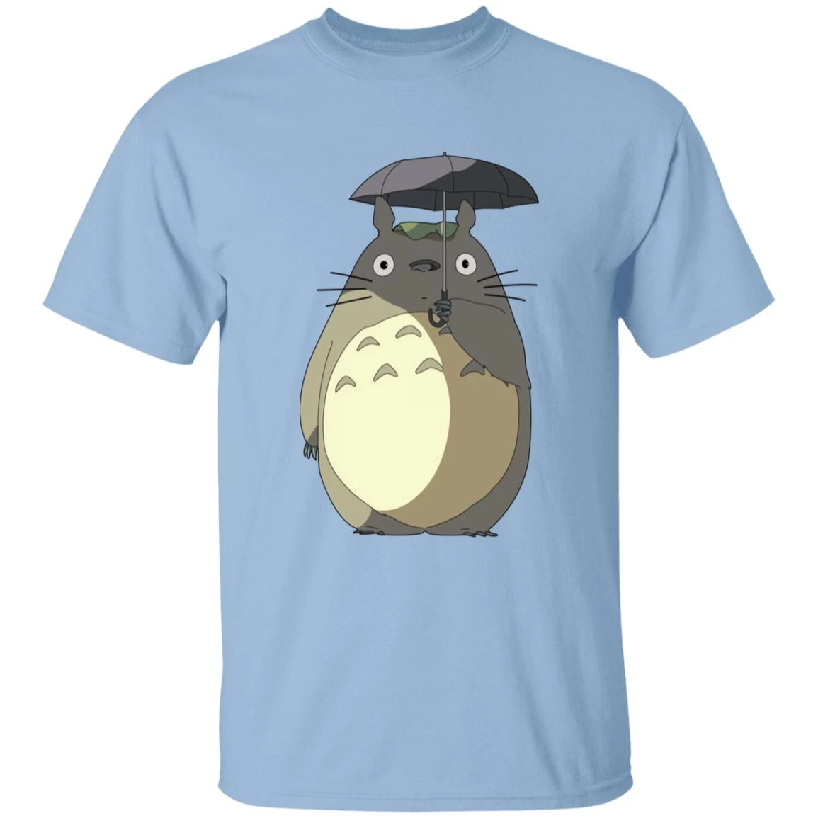 Totoro And Umbrella T Shirt 3 Totoro And Umbrella T Shirt
