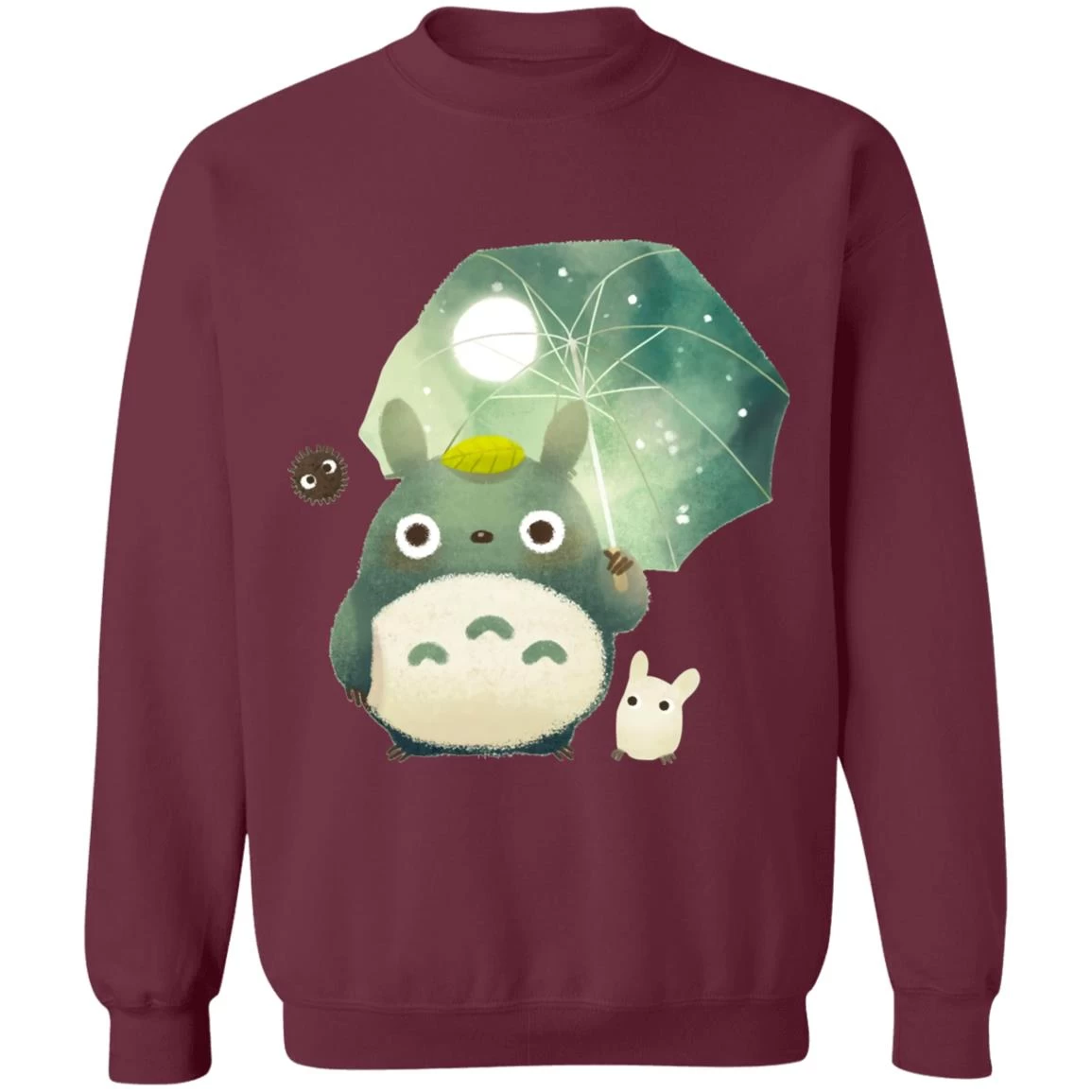 Mini Totoro And Umbrella Sweatshirt 16 Mini Totoro And Umbrella Sweatshirt - Image 14
