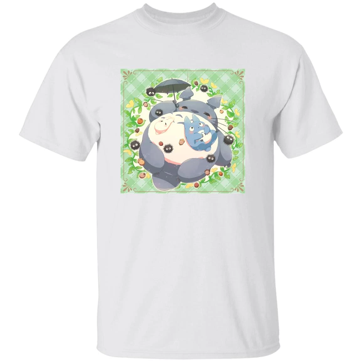 Sleeping Totoro With Umbrella T Shirt 4 Sleeping Totoro With Umbrella T Shirt - Image 2