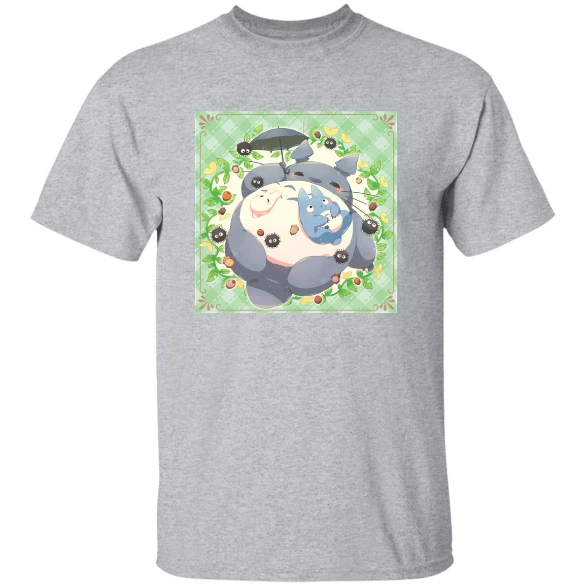 Sleeping Totoro With Umbrella T Shirt 19 Sleeping Totoro With Umbrella T Shirt - Image 17