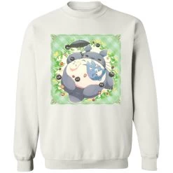 Sleeping Totoro With Umbrella Sweatshirt 37 Sleeping Totoro With Umbrella Sweatshirt -Ghibli Shop redirect12102021081240 1 1
