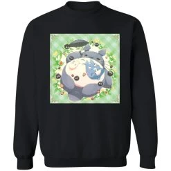 Sleeping Totoro With Umbrella Sweatshirt 22 Sleeping Totoro With Umbrella Sweatshirt -Ghibli Shop redirect12102021081240 2