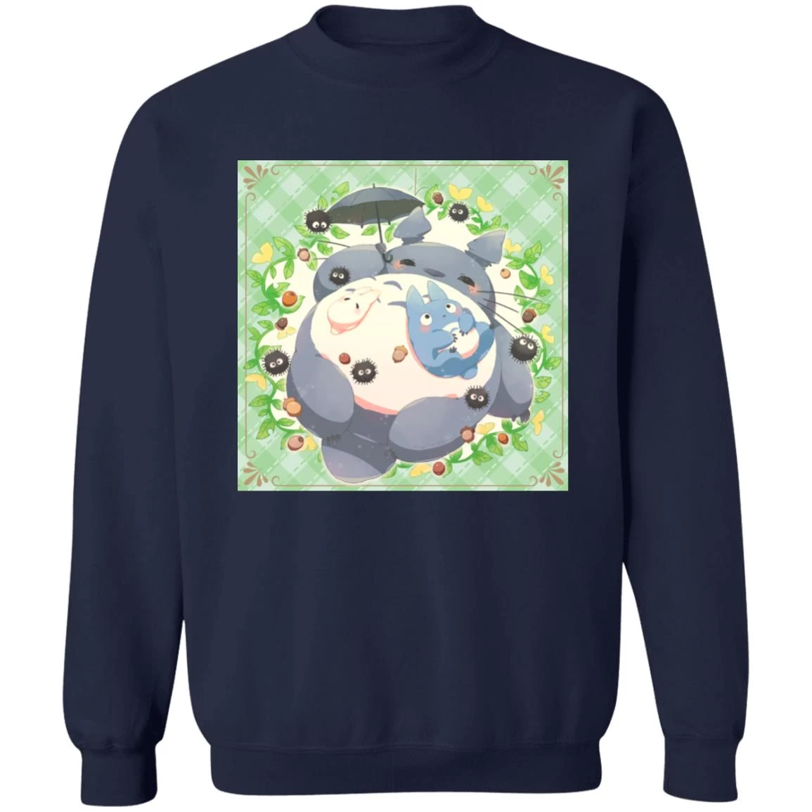 Sleeping Totoro With Umbrella Sweatshirt 7 Sleeping Totoro With Umbrella Sweatshirt - Image 5