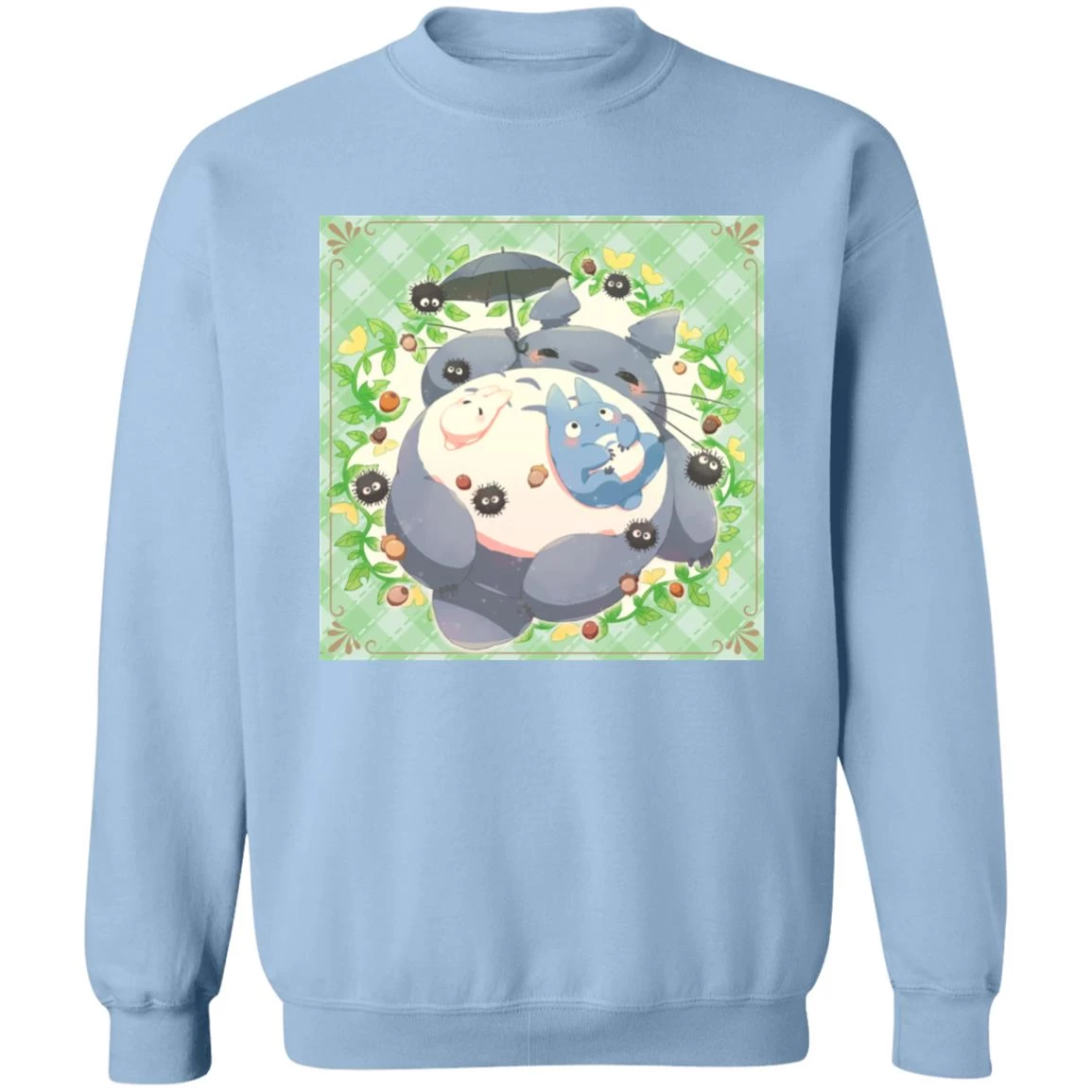 Sleeping Totoro With Umbrella Sweatshirt 14 Sleeping Totoro With Umbrella Sweatshirt - Image 12