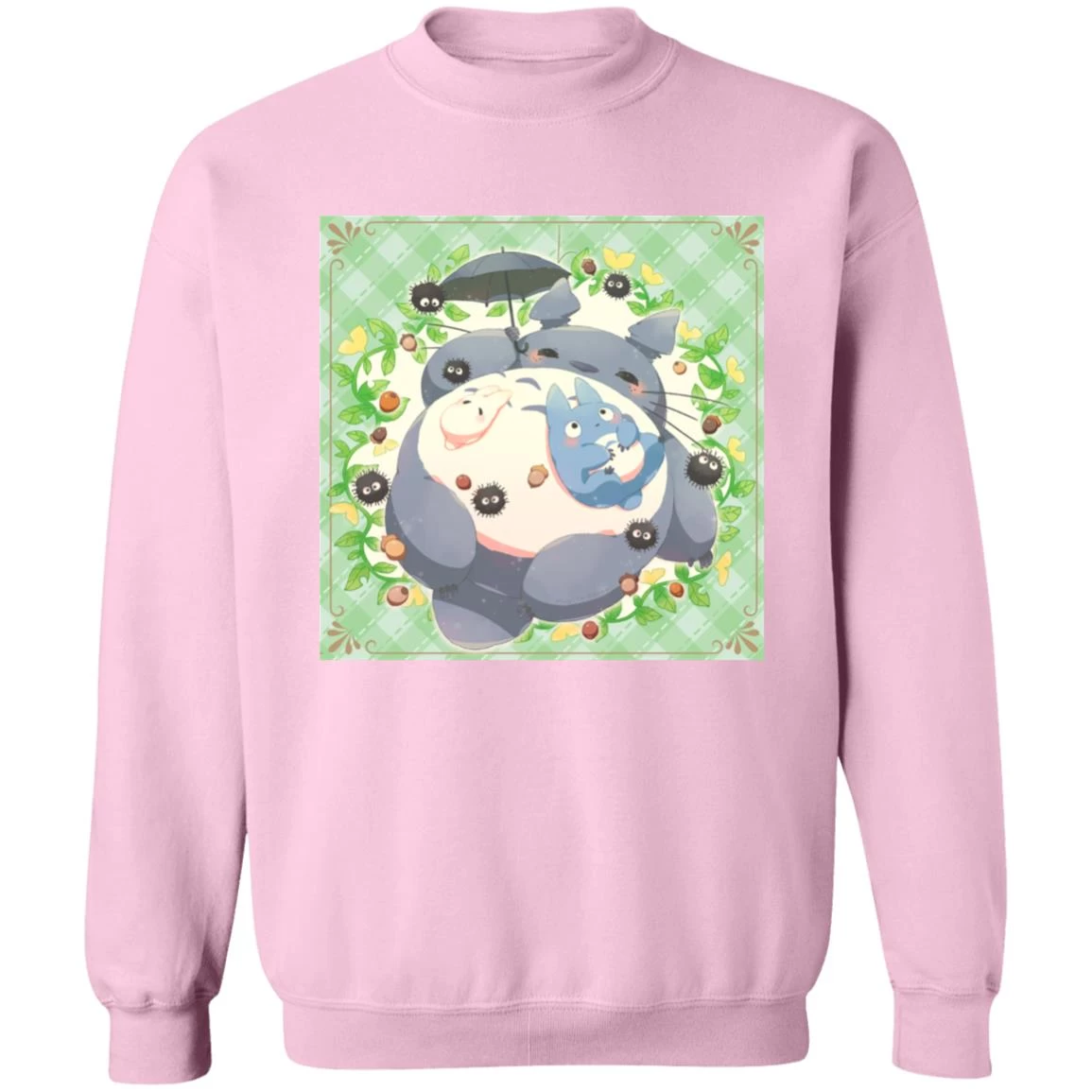 Sleeping Totoro With Umbrella Sweatshirt 11 Sleeping Totoro With Umbrella Sweatshirt - Image 9