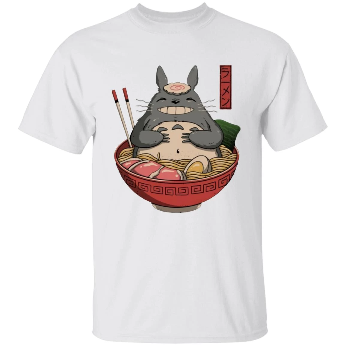Totoro In The Ramen Bowl T Shirt 20 Totoro In The Ramen Bowl T Shirt - Image 18