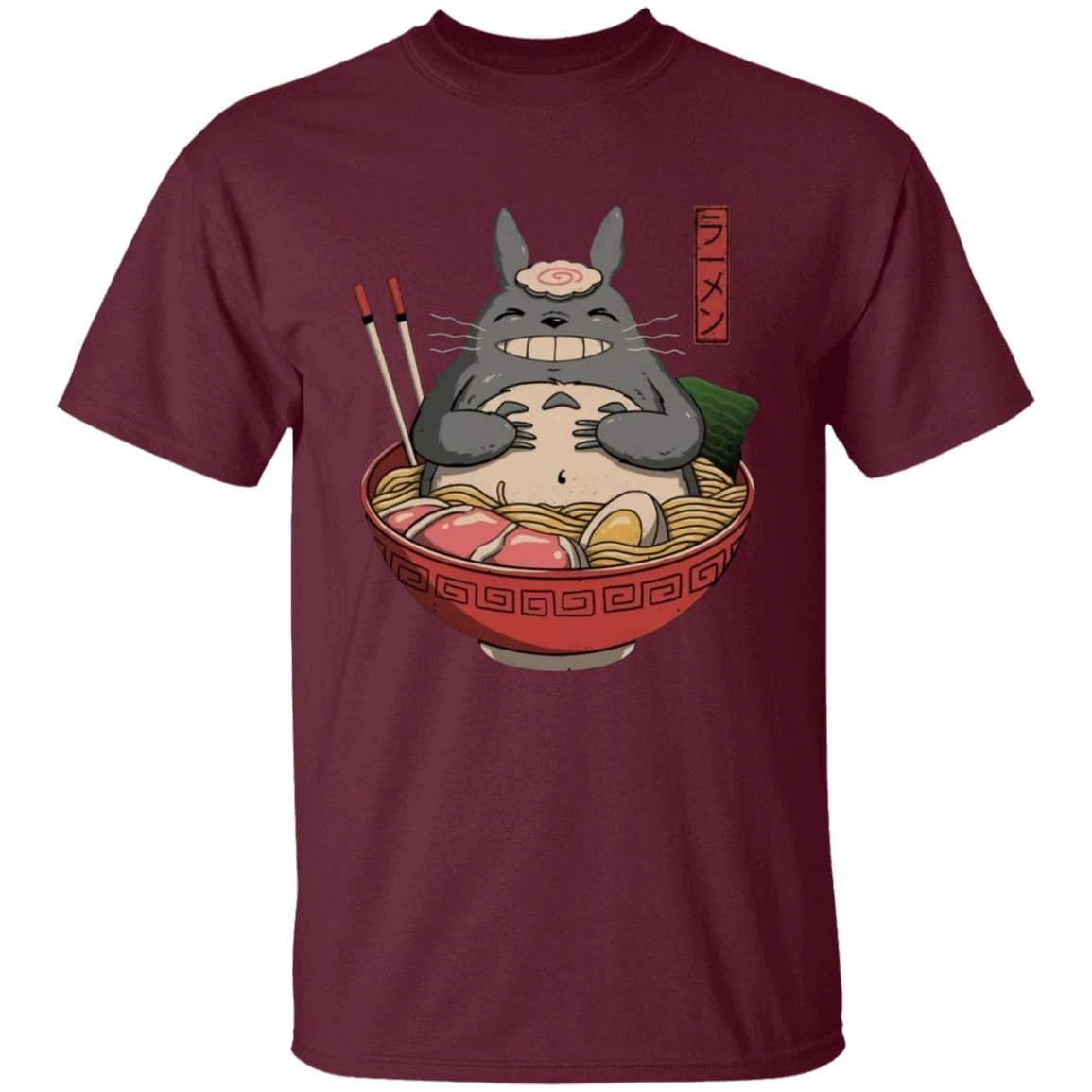 Totoro In The Ramen Bowl T Shirt 8 Totoro In The Ramen Bowl T Shirt - Image 6