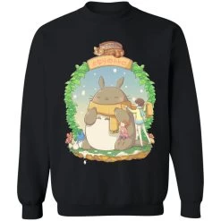 Totoro Wearing A Scarf Sweatshirt -Ghibli Shop redirect12112021011203 2 1