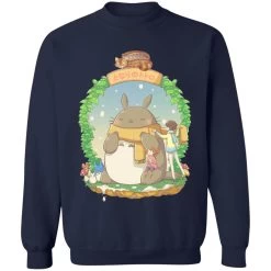 Totoro Wearing A Scarf Sweatshirt -Ghibli Shop redirect12112021011203 4