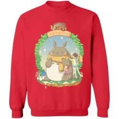 Totoro Wearing A Scarf Sweatshirt -Ghibli Shop redirect12112021011203 5