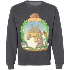 Totoro Wearing A Scarf Sweatshirt -Ghibli Shop redirect12112021011203 6