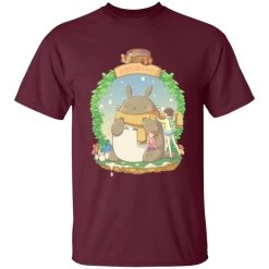 Totoro Wearing A Scarf T Shirt -Ghibli Shop redirect12112021021220 5