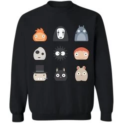 Ghibli Studio Characters Chibi Sweatshirt 22 Ghibli Studio Characters Chibi Sweatshirt -Ghibli Shop redirect12112021021230 2