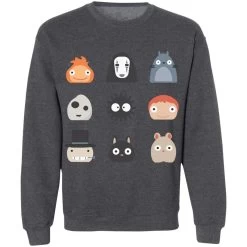 Ghibli Studio Characters Chibi Sweatshirt 26 Ghibli Studio Characters Chibi Sweatshirt -Ghibli Shop redirect12112021021230 6