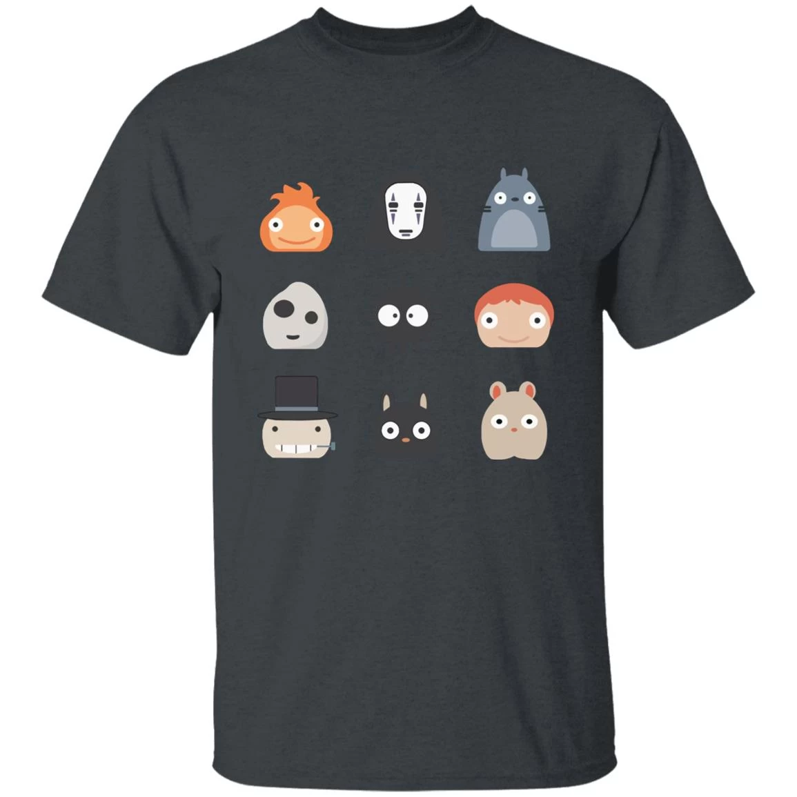 Ghibli Studio Characters Chibi T Shirt 13 Ghibli Studio Characters Chibi T Shirt - Image 11