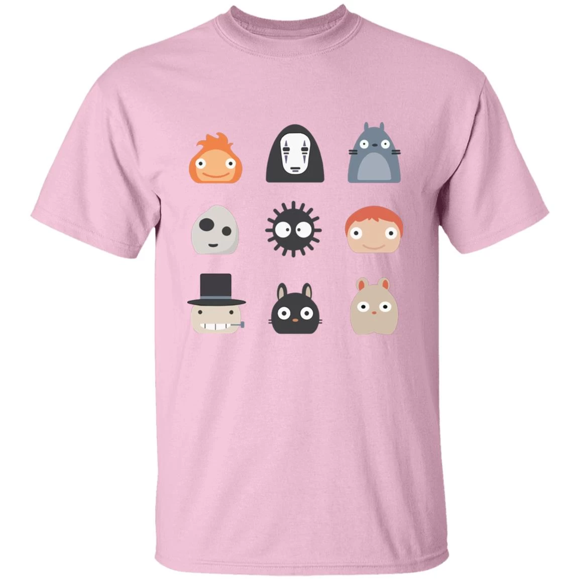 Ghibli Studio Characters Chibi T Shirt 15 Ghibli Studio Characters Chibi T Shirt - Image 13